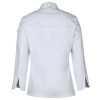 Ladies Snap Button Chef Long Sleeve Jackets Back